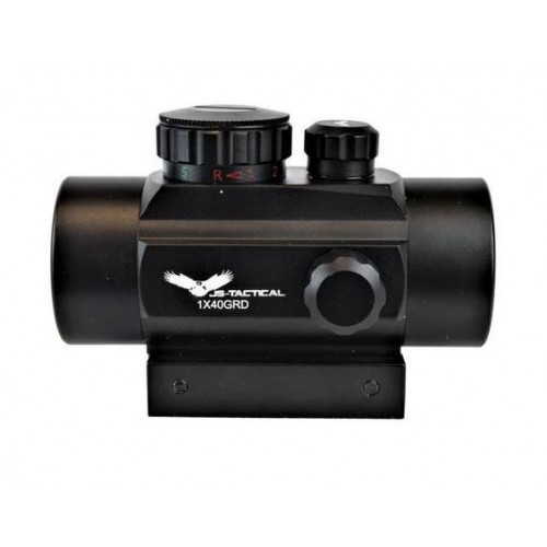 JS TACTICAL RED DOT TUBO 40MM NERO