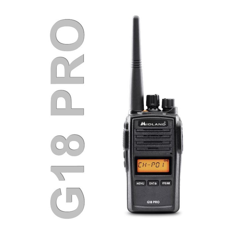 RADIO MIDLAND G18 PMR446 IP67 